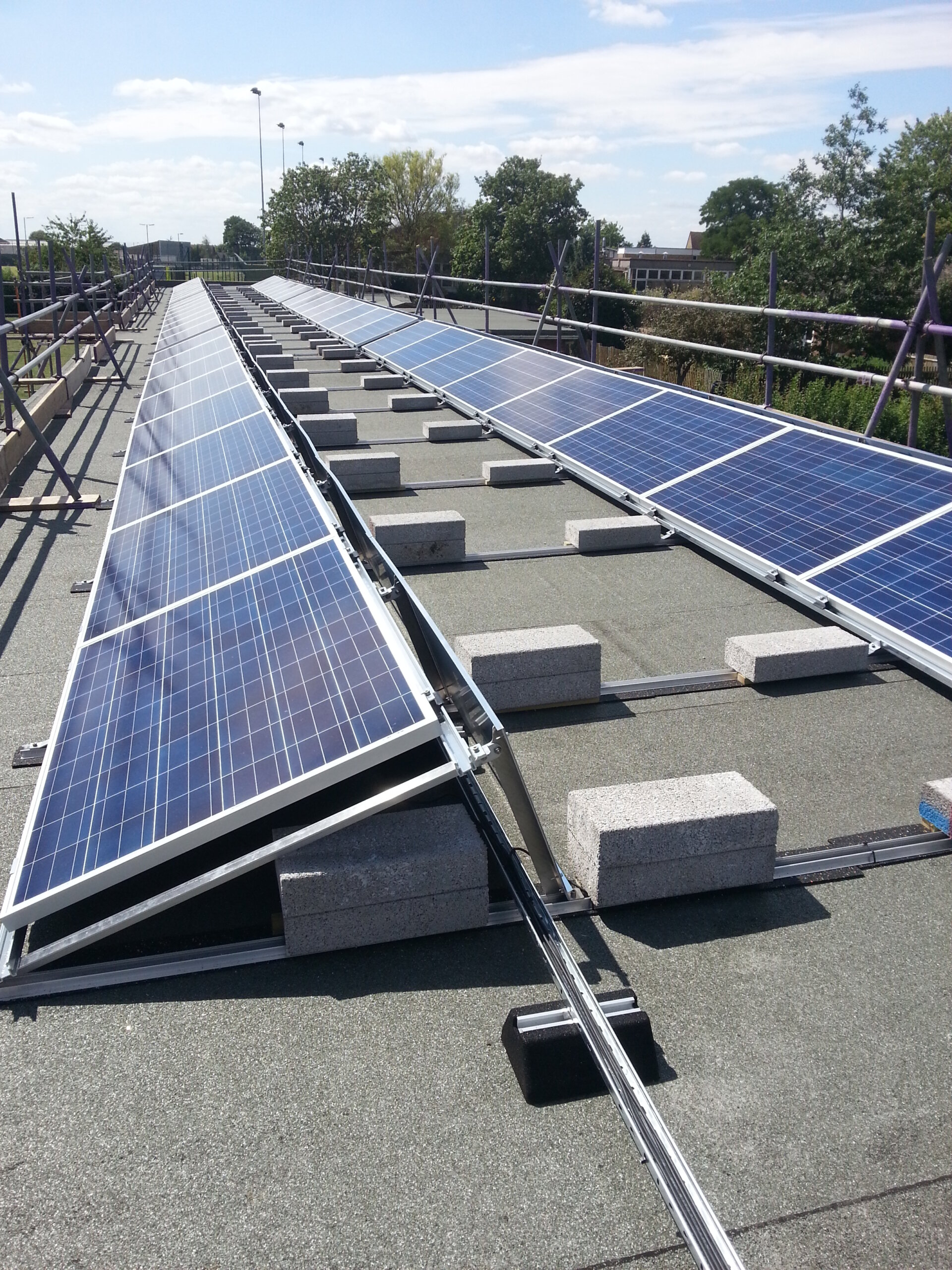 Edward Feild Primary School solar panels installation