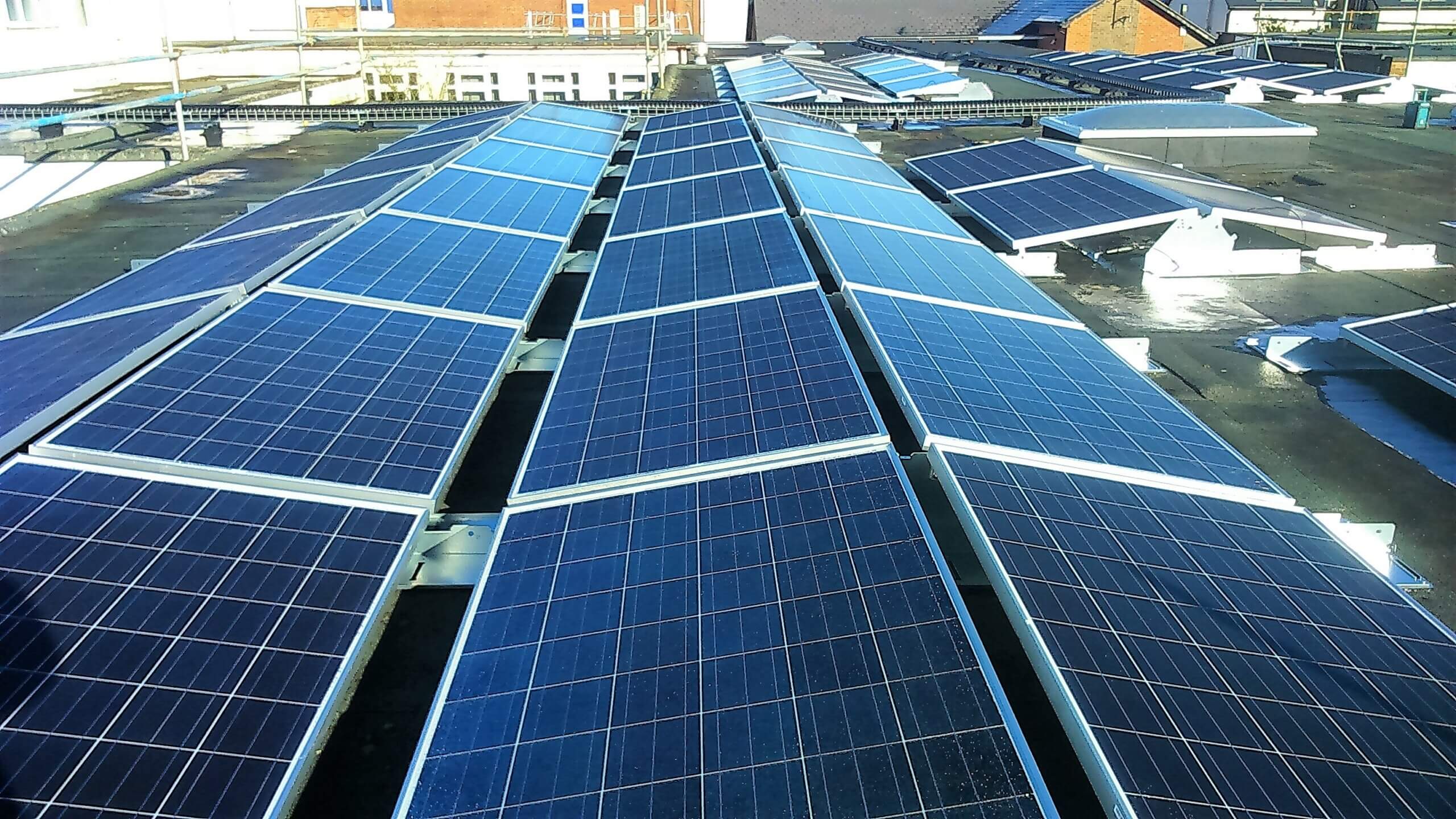 Langtree School solar panels