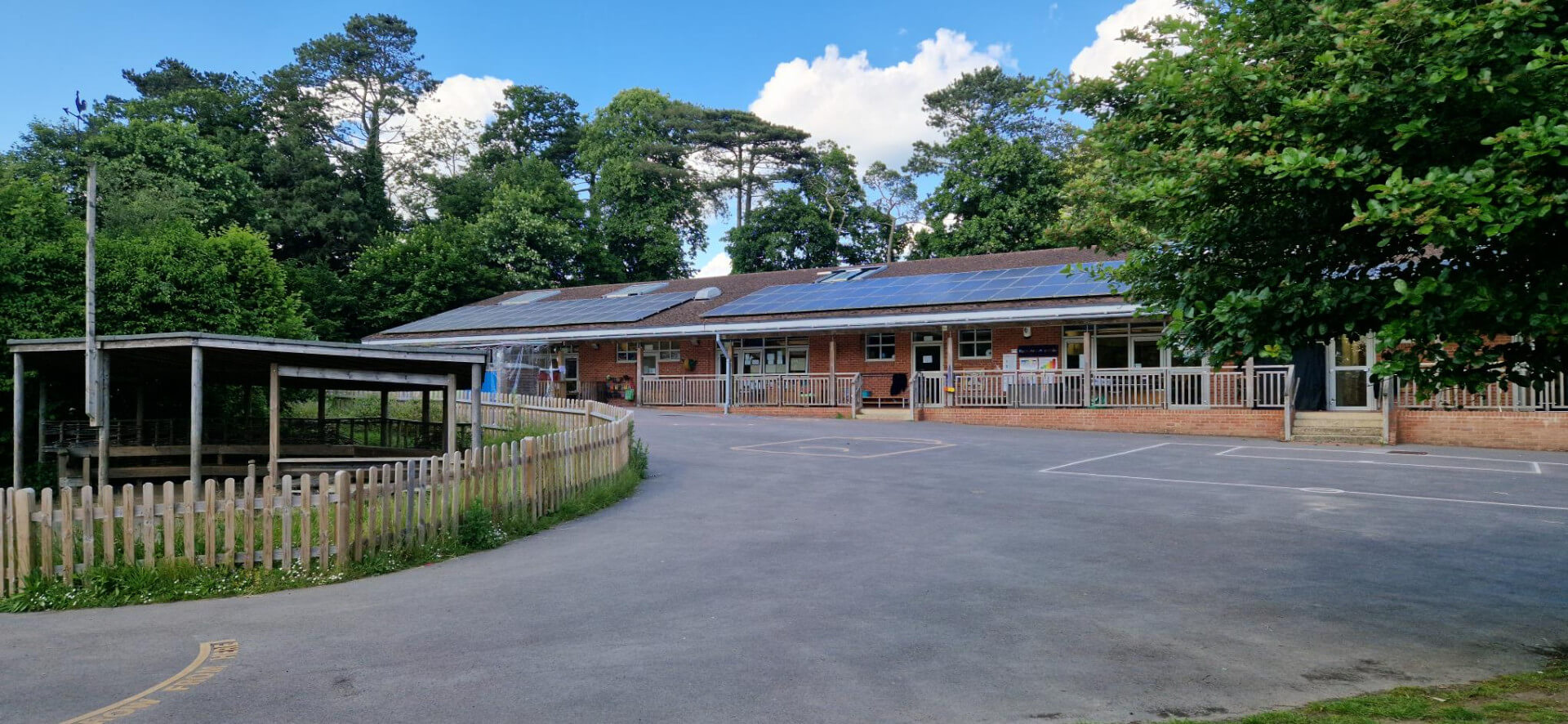 Nettlebed School solar panels