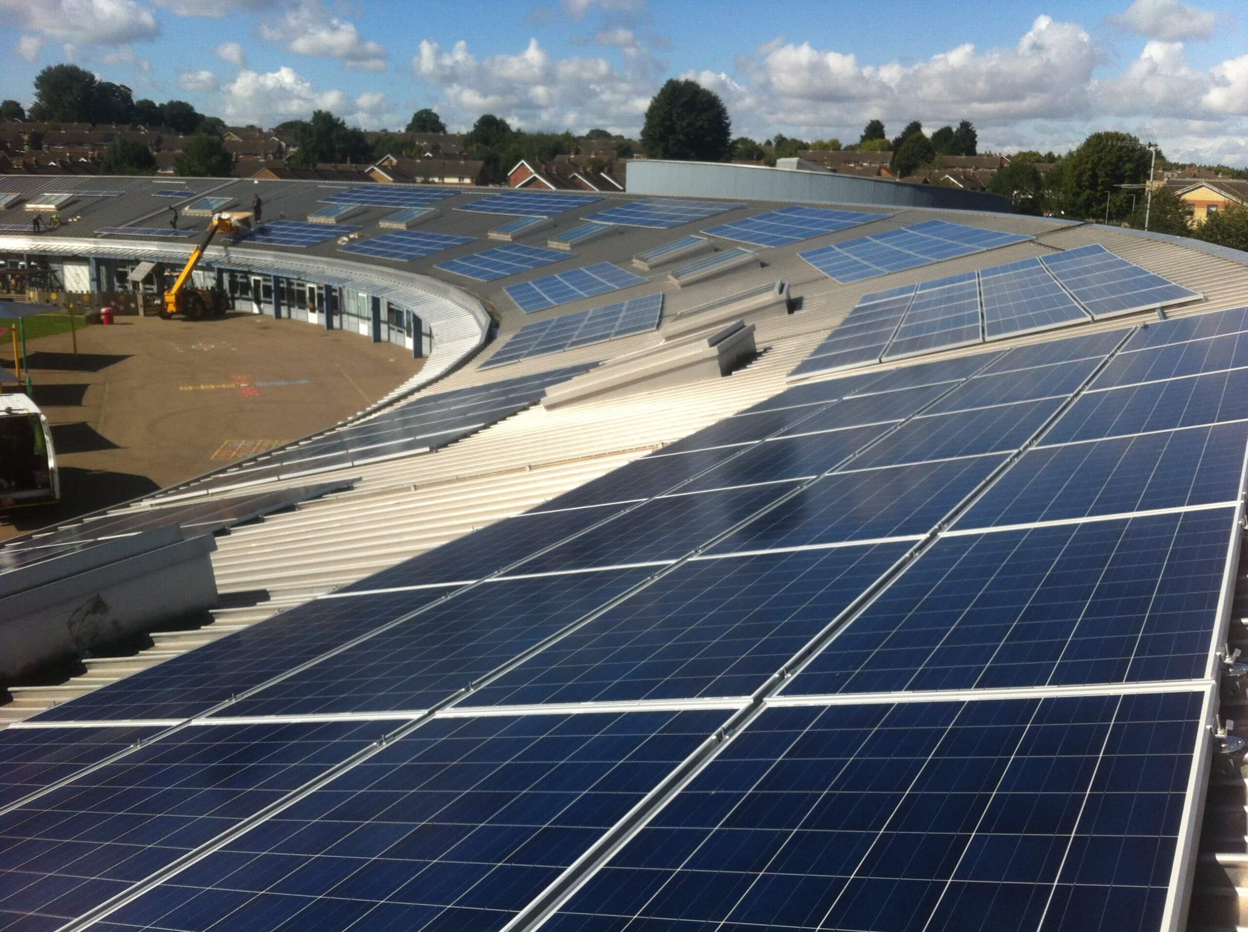 Orchard Fields Community School solar panels