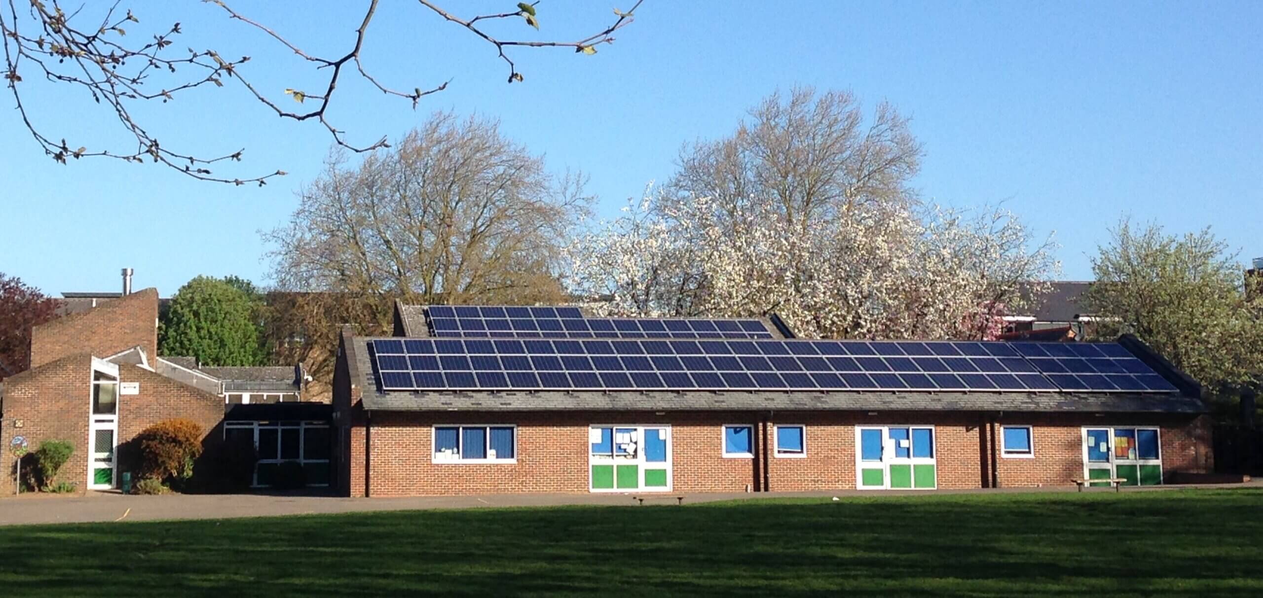 St Barnabas Church of England Primary School solar panels