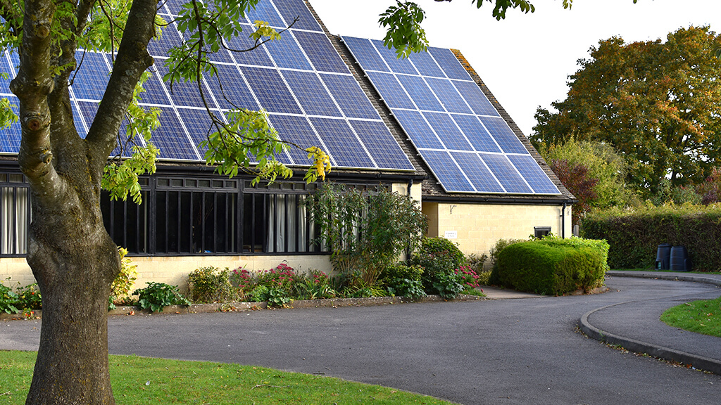 Stonesfield Primary School solar panels